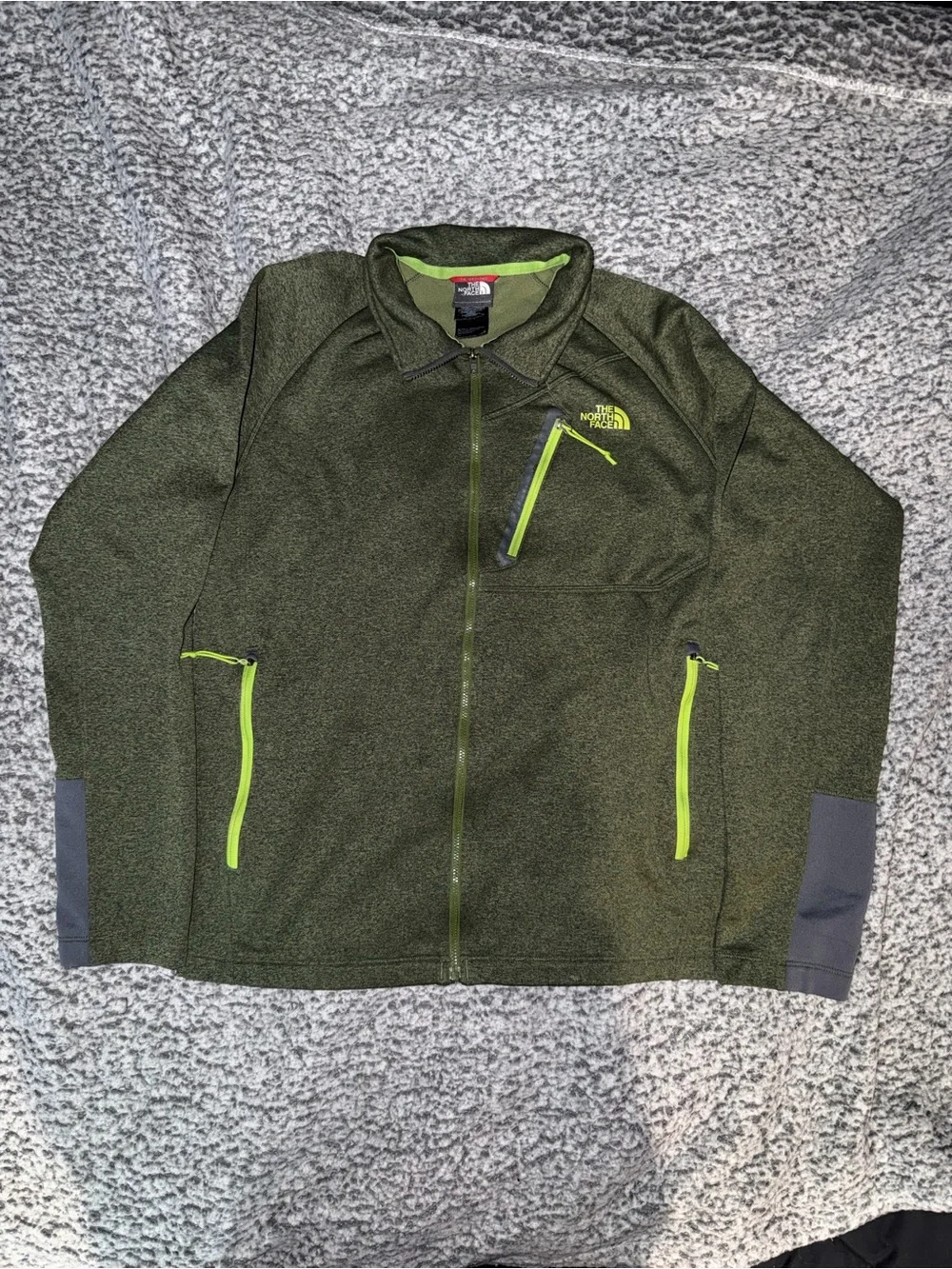 The North Face Green Zipup Jacket